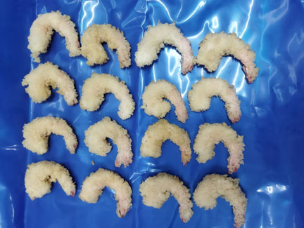 Raw Breaded Tail-On