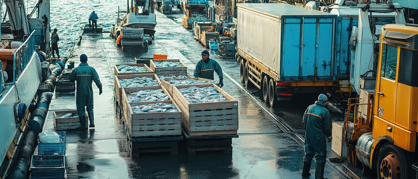 Seafood logistics and distribution